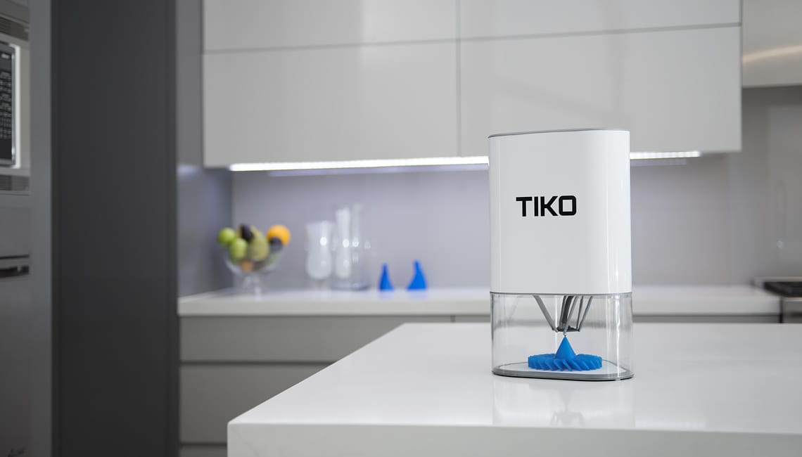 Product photography of Tiko 3D Printer