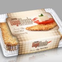 Food packaging design for Bagel House