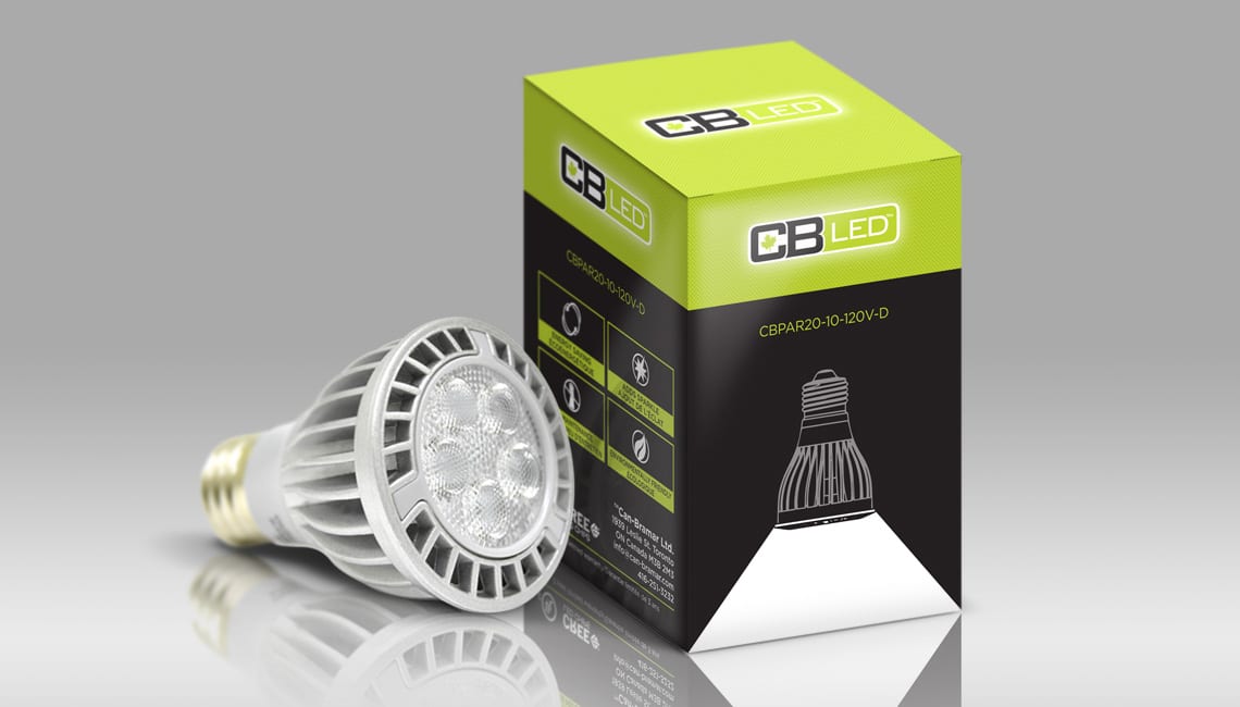 Packaging design for light bulbs
