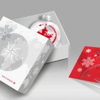 Holiday gift design for Air Canada