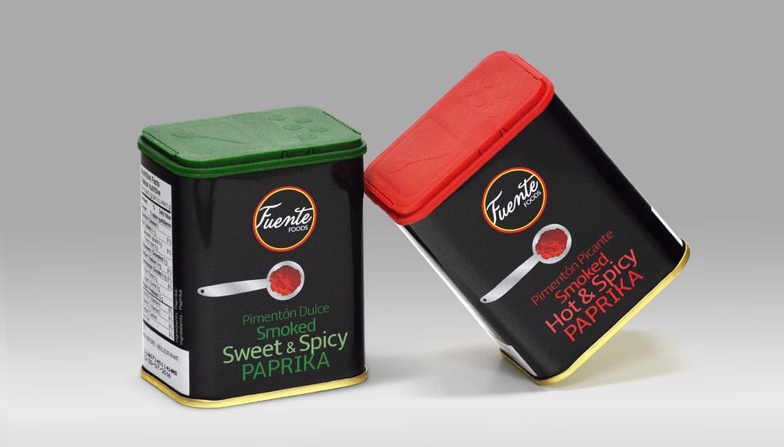 Packaging design for paprika