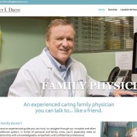 Web design for a Toronto family doctor