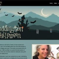 web design for a Toronto Halloween event