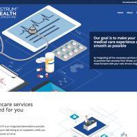 Websute design for Sistrum Health
