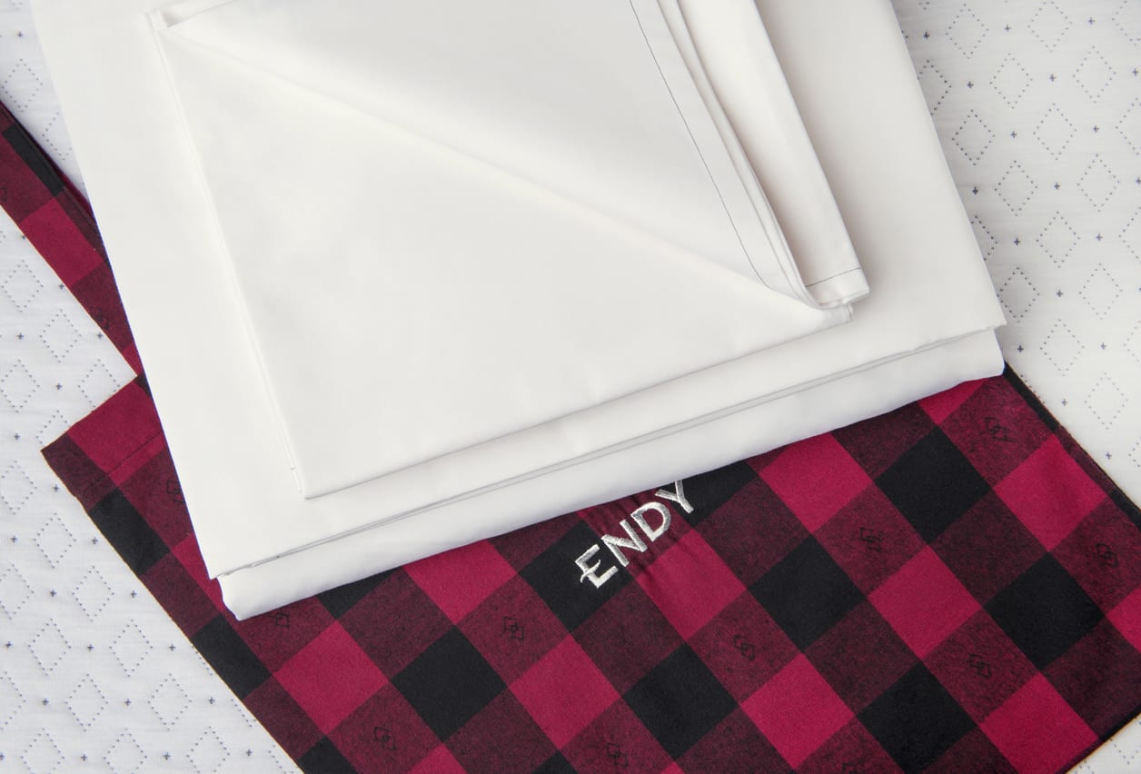 Product photography for Endy sheets