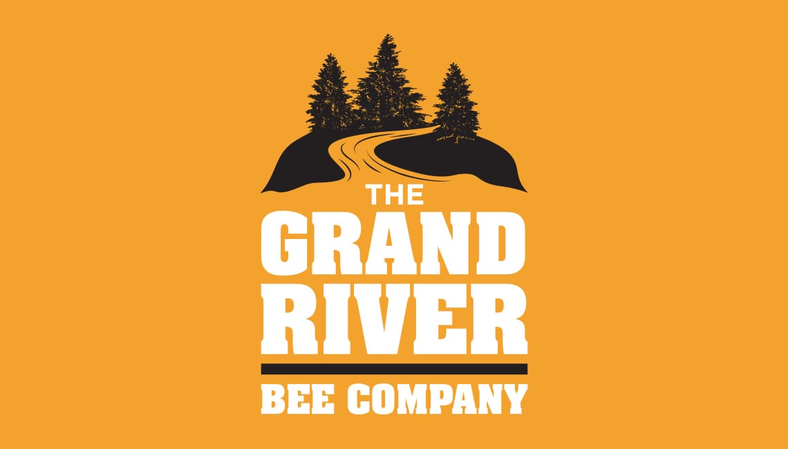Logo design for The Grand River Bee Company